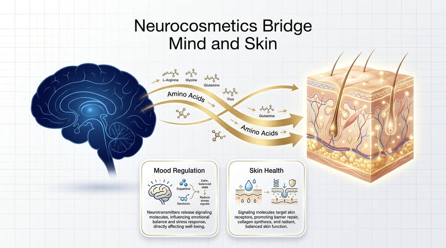 How Do Amino Acids Connect Mood and Skin Through Neurocosmetics?