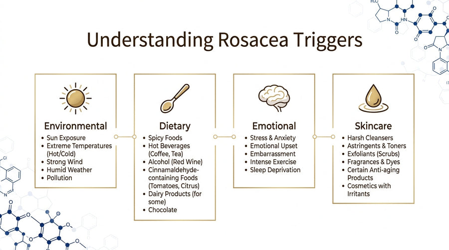 Most Common Rosacea Triggers for Sensitive Skin